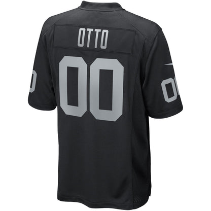 Jim Otto Las Vegas Raiders Nike Game Retired   Jersey - Black