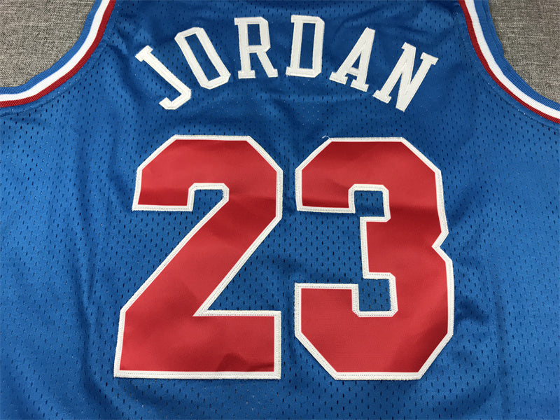 Chicago Bulls Michael Jordan #23 1993 All-Star Throwback — Embroidered