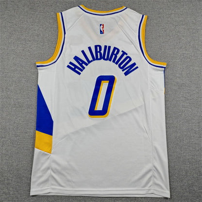 Indiana Pacers Tyrese Haliburton #0 2026 City Edition Swingman – Embroidered Jersey