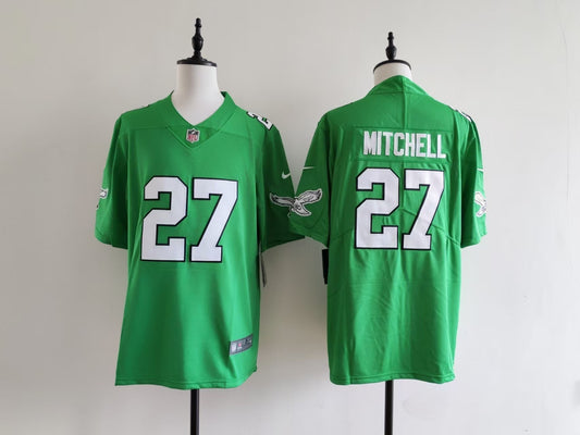 Men's Philadelphia Eagles Quinyon Mitchell Nike Jersey-green