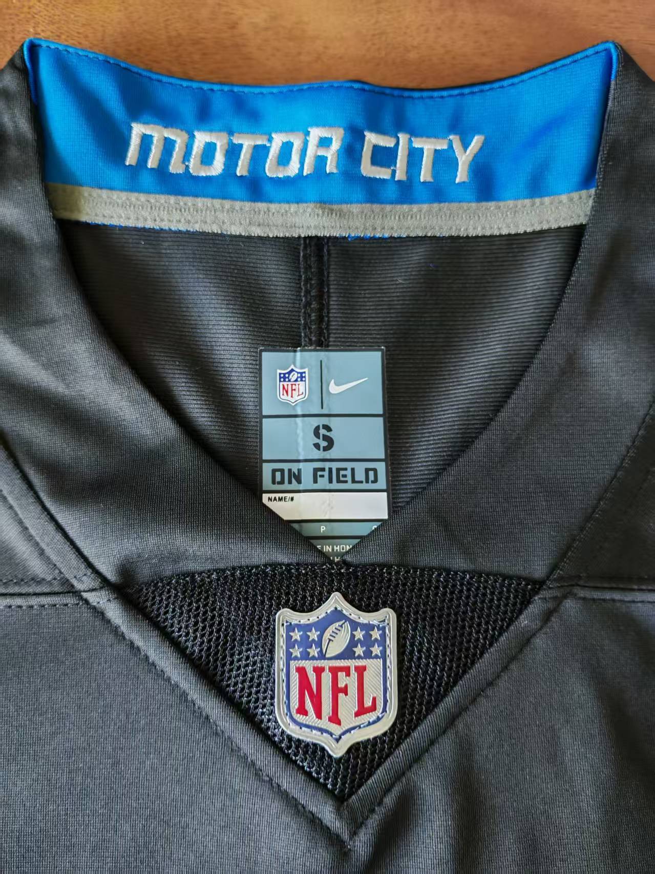 Men's Detroit Lions Isaac TeSlaa Jersey -  Black