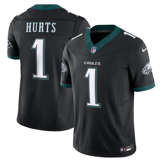 Men's Jalen Hurts Philadelphia Eagles Jalen Hurts Nike Black Vapor F.U.S.E. Limited Jersey