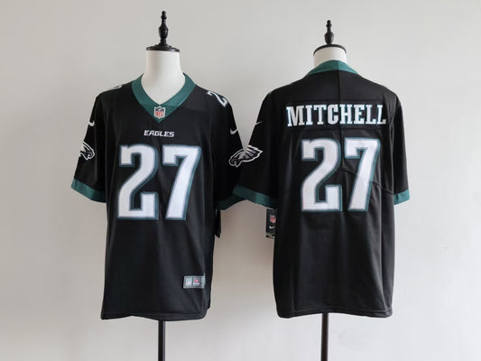 Men's Philadelphia Eagles Quinyon Mitchell Nike Jersey-Black