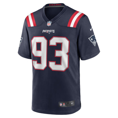 Richard Seymour New England Patriots Nike Retired   Game Jersey - Navy