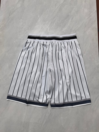 Baseball white striped size 55 pocket shorts