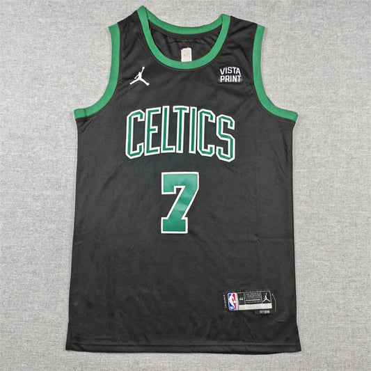 Boston Celtics Jaylen Brown #7 City Edition - Embroidered Jersey