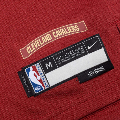 Donovan Mitchell Cleveland Cavaliers 2024 City Edition  Swingman Jersey - Red