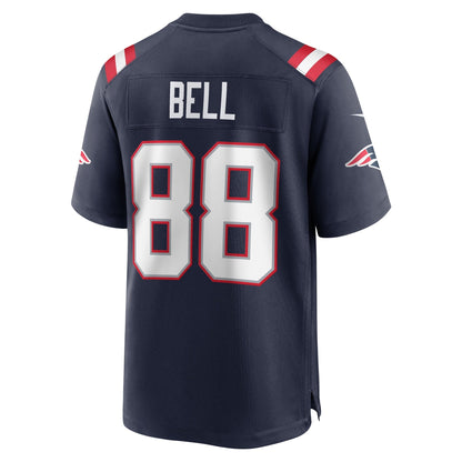 Jaheim Bell New England Patriots Nike  Game Jersey -  Navy