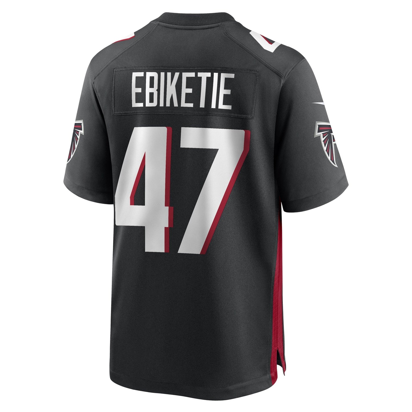 Arnold Ebiketie Atlanta Falcons Nike Game   Jersey - Black