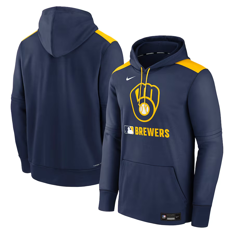 Milwaukee Brewers Performance Pullover Hoodie