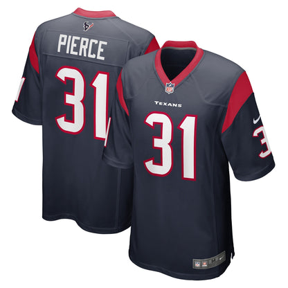 Dameon Pierce Houston Texans Nike Game   Jersey - Navy