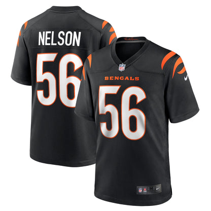 Garrett Nelson Cincinnati Bengals Nike  Game Jersey -  Black
