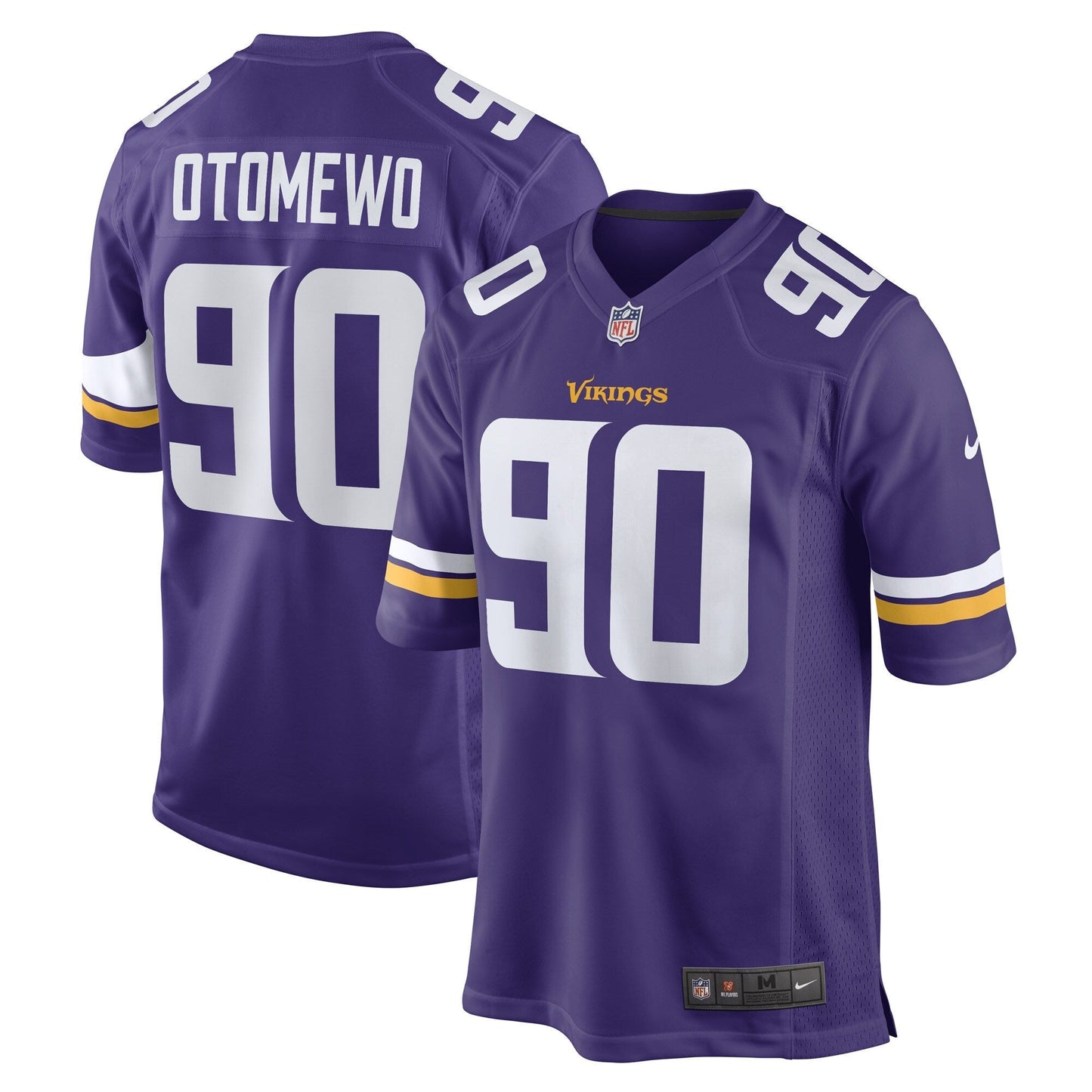 Esezi Otomewo Minnesota Vikings Nike Game   Jersey - Purple