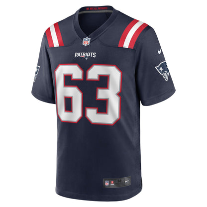 Chasen Hines New England Patriots Nike Game   Jersey - Navy