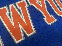 Knicks No. 7 Anthony  Blue MN