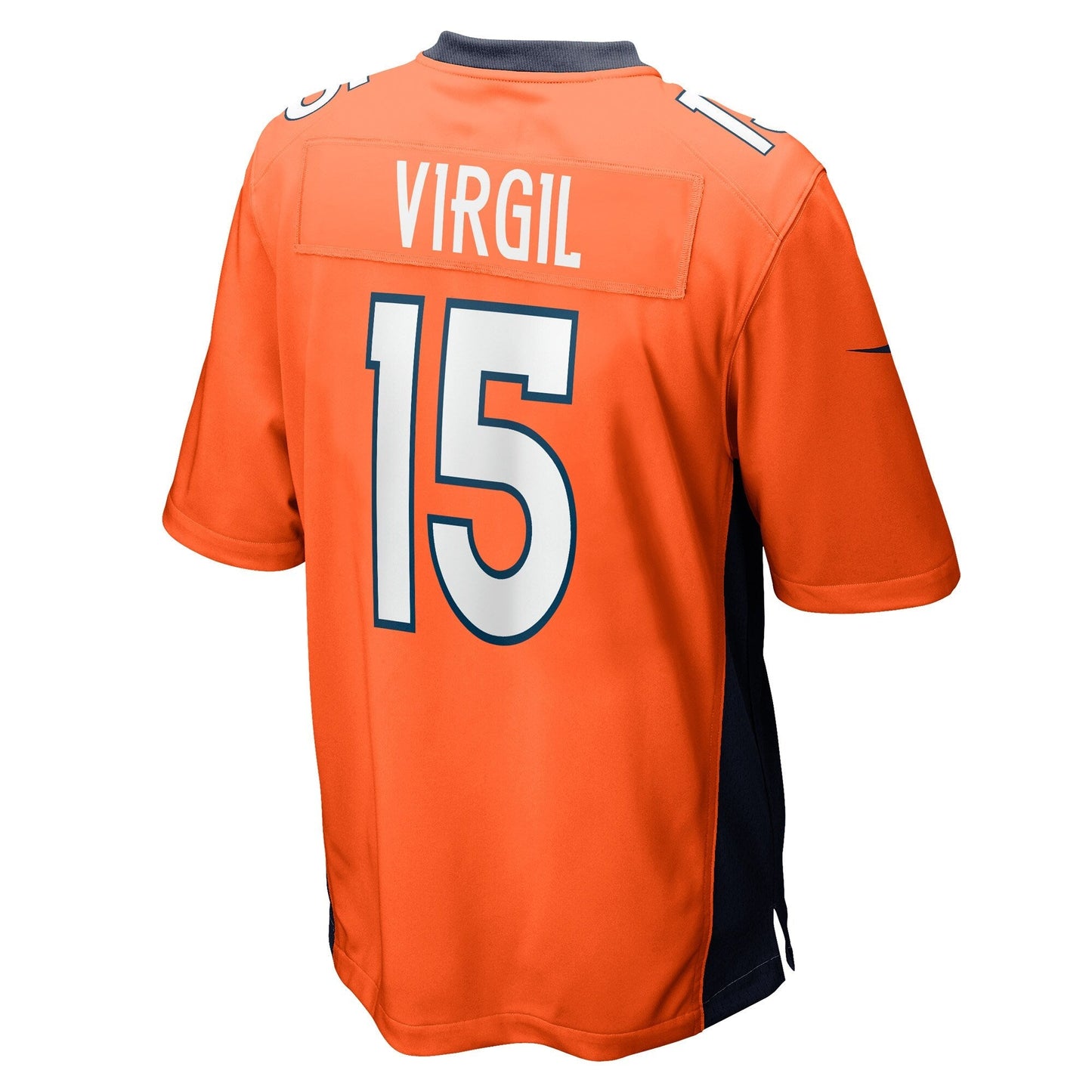 Jalen Virgil Denver Broncos Nike Game   Jersey - Orange