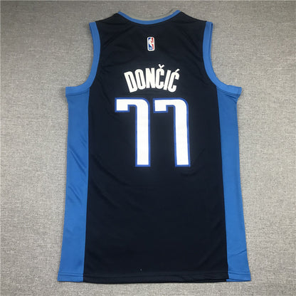 Dallas Mavericks Luka Doncic #77 City Edition Swingman Jersey — Embroidered