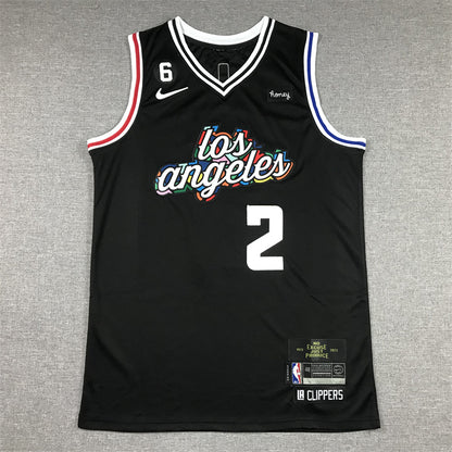 Los Angeles Clippers Kawhi Leonard #2 2023 City Edition Swingman Jersey - Embroidered
