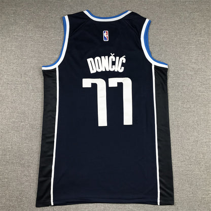 Dallas Mavericks Luka Doncic #77 City Edition Swingman Jersey — Embroidered Announced