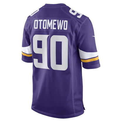 Esezi Otomewo Minnesota Vikings Nike Game   Jersey - Purple