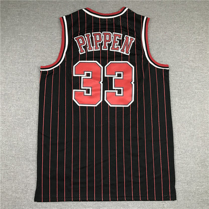 Chicago Bulls Scottie Pippen #33 1995-96 Throwback — Embroidered