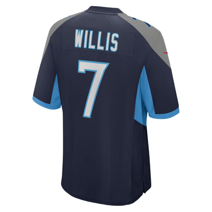 Malik Willis Tennessee Titans Nike   Game Jersey - Navy