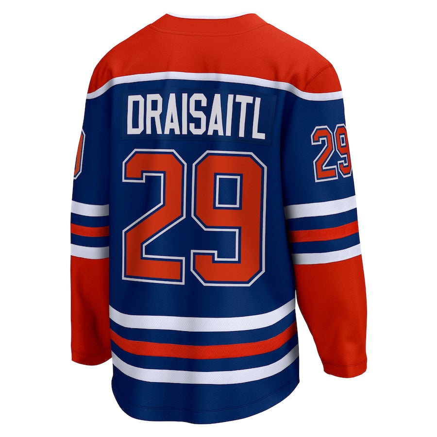Leon Draisaitl Edmonton Oilers   Home Breakaway Jersey - Royal