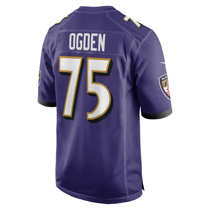 Jonathan Ogden Baltimore Ravens Nike Retired   Game Jersey - Purple