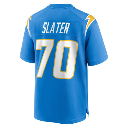 Rashawn Slater Los Angeles Chargers Nike 2021 NFL Draft First Round Pick Game Jersey - Powder Blue