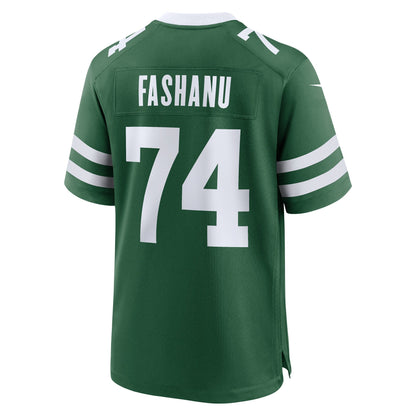 Olu Fashanu New York Jets Nike 2024 NFL Draft First Round Pick   Game Jersey - Gotham Green