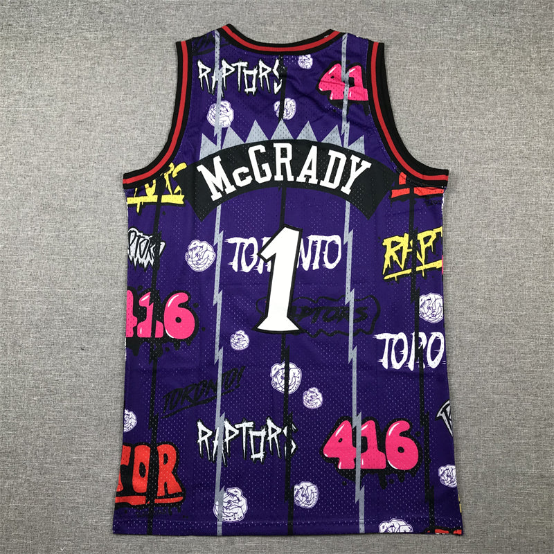 Raptors No. 1 MCGRADY Graffiti