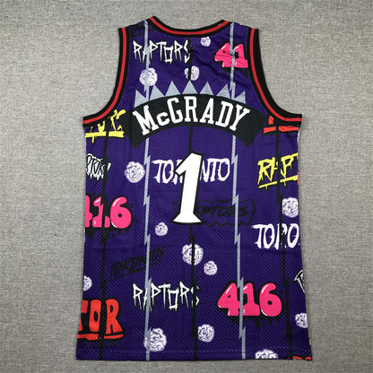 Raptors No. 1 MCGRADY Graffiti