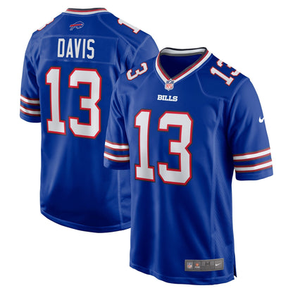 Gabriel Davis Buffalo Bills Nike Team Game   Jersey - Royal