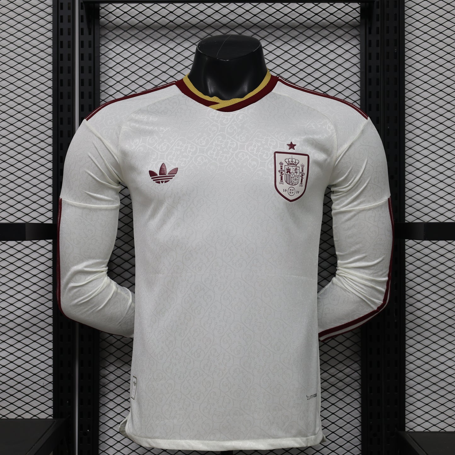 2026-27 Spain Away Long Sleeve Player Version Jersey