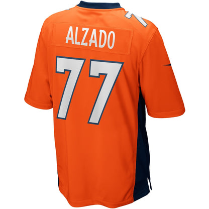 Lyle Alzado Denver Broncos Nike Game Retired   Jersey - Orange