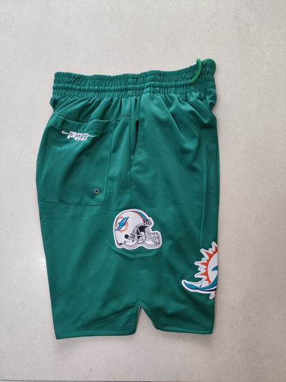 JUST DON Miami Dolphins Pocket Shorts