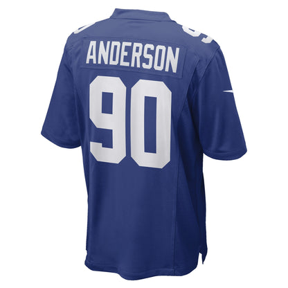 Ryder Anderson New York Giants Nike Game   Jersey - Royal