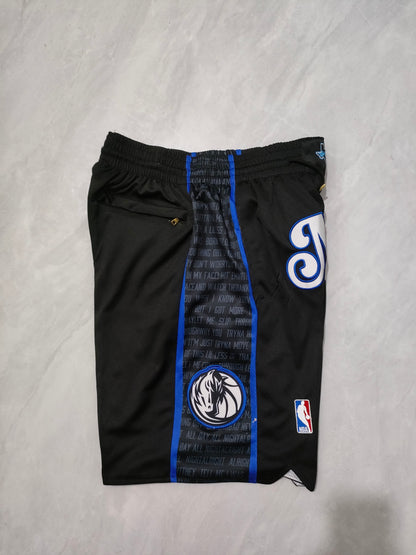 JUST DON Dallas Mavericks 2024 City Edition Pocket Shorts
