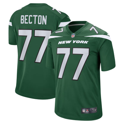 Mekhi Becton New York Jets Nike   Game Jersey - Gotham Green