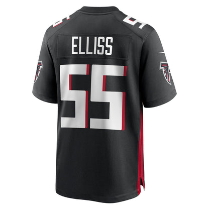Kaden Elliss Atlanta Falcons Nike Game   Jersey - Black