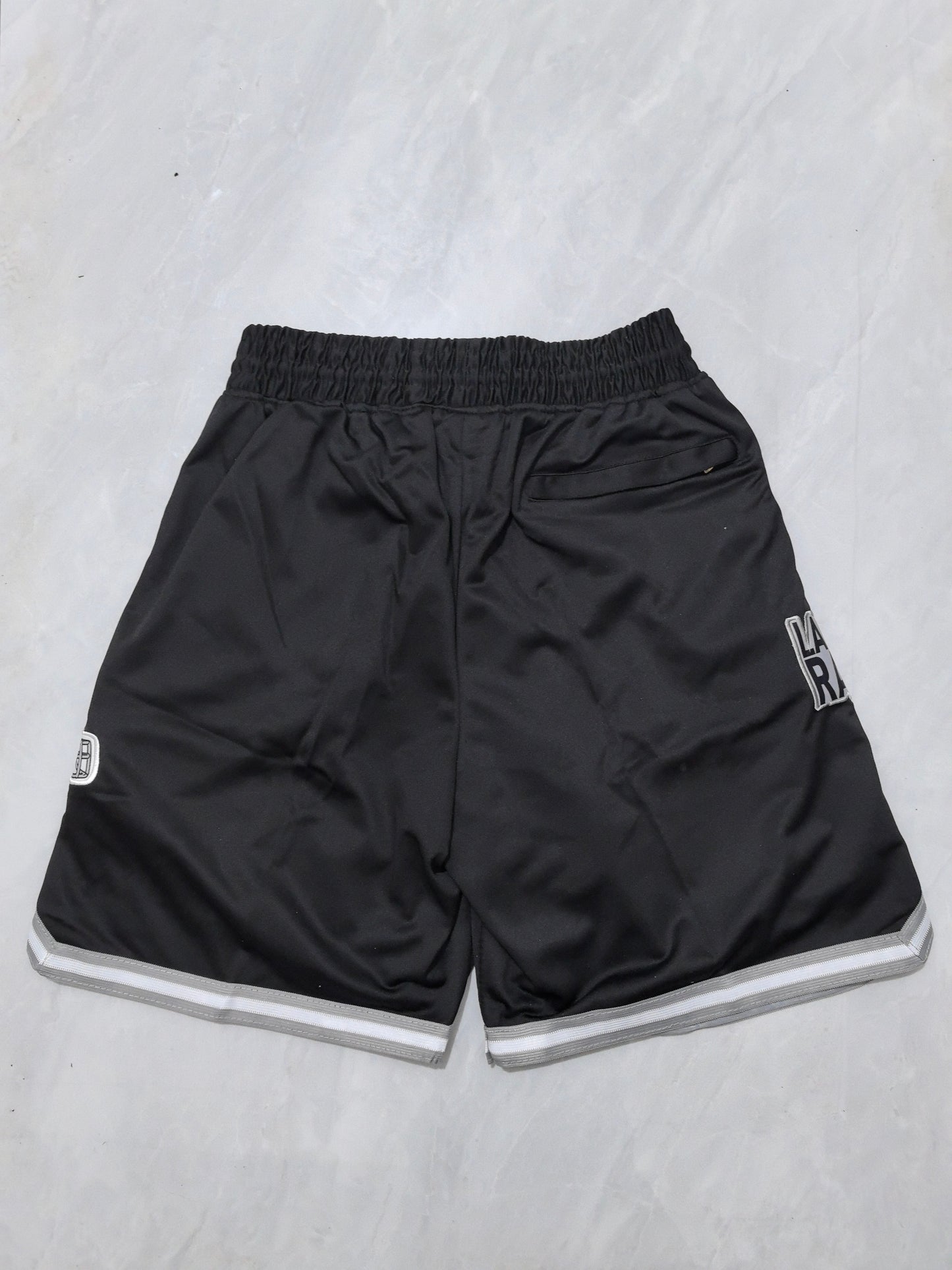 Las Vegas Raiders Black Pocket Shorts