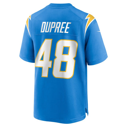 Bud Dupree Los Angeles Chargers Nike Team Game Jersey -  Powder Blue