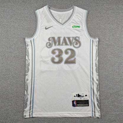 Dallas Mavericks Cooper Flagg #32 2025 City Edition Swingman Jersey — Embroidered