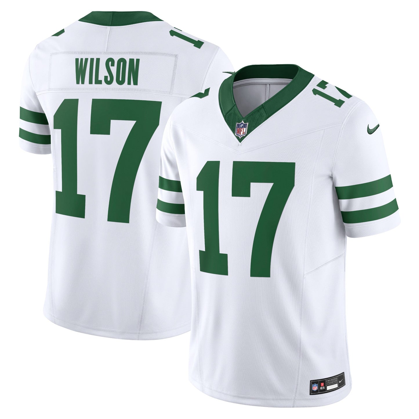 Garrett Wilson New York Jets Nike Vapor F.U.S.E. Limited Jersey  - Legacy White