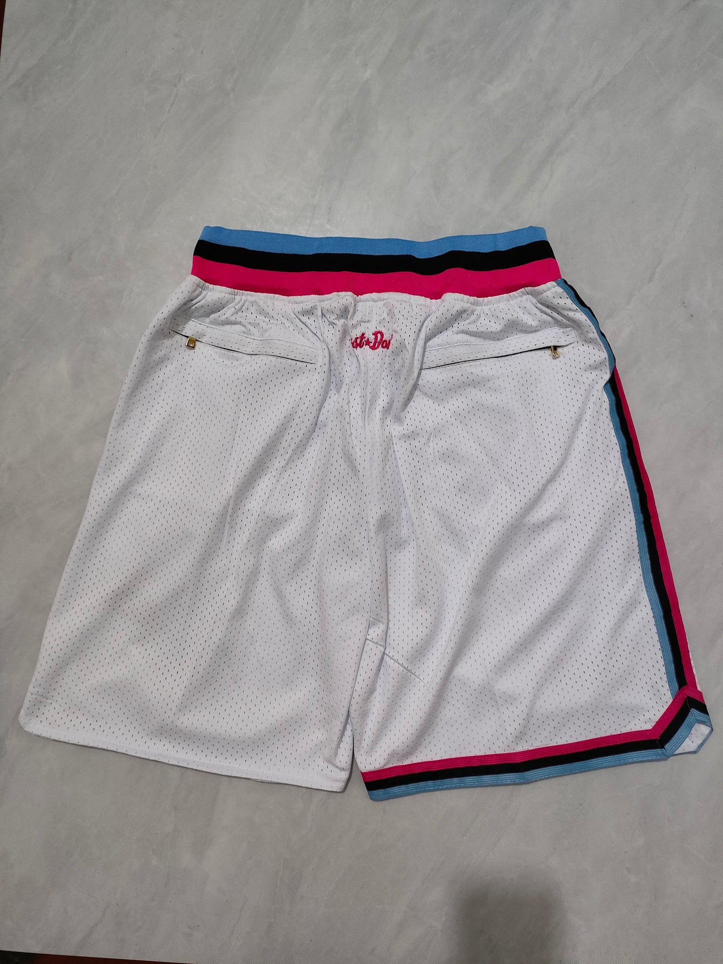 Miami Heat White City Edition Pocket Shorts
