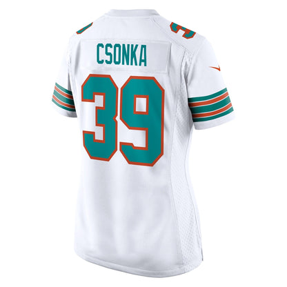 Larry Csonka Miami Dolphins Nike Retired   Jersey - White