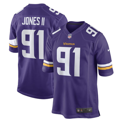 Patrick Jones II Minnesota Vikings Nike Team Game   Jersey - Purple