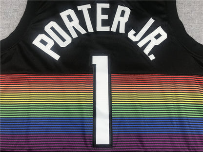Denver Nuggets Porter Jr. #1 City Edition - Embroidered Jersey