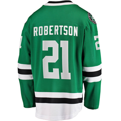 Jason Robertson Dallas Stars   Home Breakaway Replica Jersey - Kelly Green
