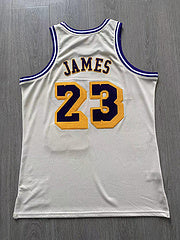 LeBron James Los Angeles Lakers  White 23 MN